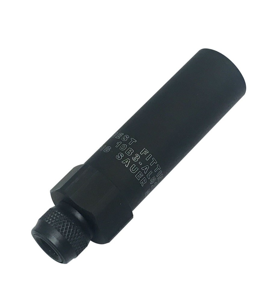 Adaptateur silencieux 1/2 UNF pour pistolet mitrailleur Sig Sauer MPX CO2 à plomb