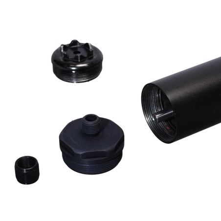 Adaptateur silencieux 1/2 UNF pour pistolet mitrailleur Sig Sauer MCX CO2 à plomb