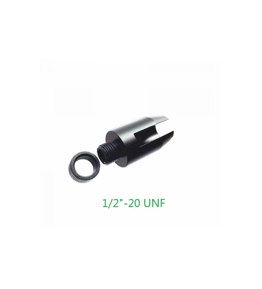 Adaptateur silencieux 1/2x20  UNF pour Carabine Crosman 1077 , 2100, 2200