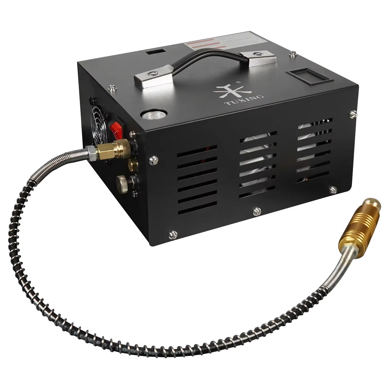 Compresseur PCP 300 Bar électrique 220V - Pompe Haute Pression Pour Gonflage Paintball, Bouteilles Plongée Et Airguns - Puissance 1.8 KW - 4