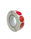 1000 pastilles autocollantes rouges 19 mm pour cible