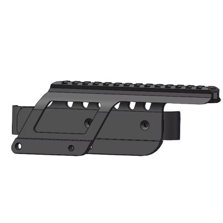Montage rail picatinny et porte cartouche pour Fusil à pompe Remington 870