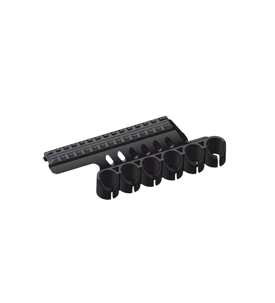 Montage rail picatinny et porte cartouche pour Fusil à pompe Remington 870