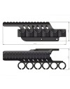 Montage rail picatinny et porte cartouche pour Fusil à pompe Remington 870