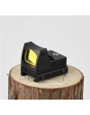 Micro red dot point rouge pour rail picatinny avec platine pour montage glock