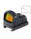 Micro red dot point rouge 2 MOA pour rail picatinny avec platine pour montage glock