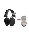 Casque de protection auditive électronique coloris noir