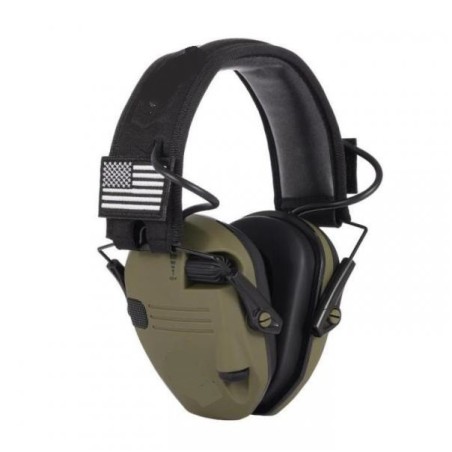 Casque de protection auditive électronique coloris desert