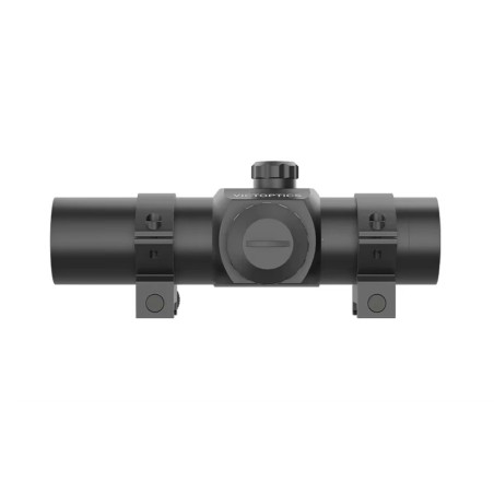Red Dot Viseur point rouge 1x30 avec collier pour rail picatinny (Colliers de 11 mm possible)