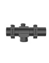 Red Dot Viseur point rouge 1x30 avec collier pour rail picatinny (Colliers de 11 mm possible)