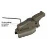 Laser rouge pour montage sur arme type beretta M92 (fixation sur le pontet)
