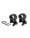 Colliers de fixation haut avec attache rapide pour lunette de tir rail 22 mm diamètre 30 mm