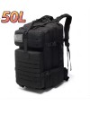 Sac à dos tactique 50 Litres noire