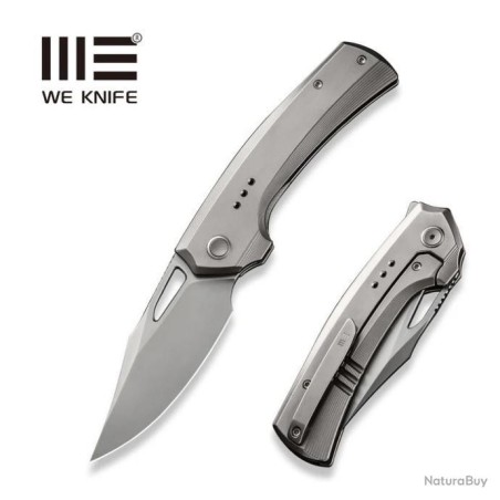 Couteau pliant WE Knife Nefaris manche titanium Edition limitée et numérotée