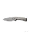 Couteau pliant WE Knife Nefaris manche titanium Edition limitée et numérotée