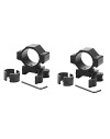 Colliers de fixation bas avec attache rapide pour lunette de tir rail 22 mm diamètre 25,4 / 30 mm