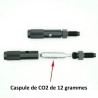 Adaptateur CO2 88 vers 1x 12 grammes compatible Umarex MCX et MPX