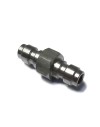 Adaptateur PCP Quick Connect Mâle/Mâle - Inox - 8mm Standard