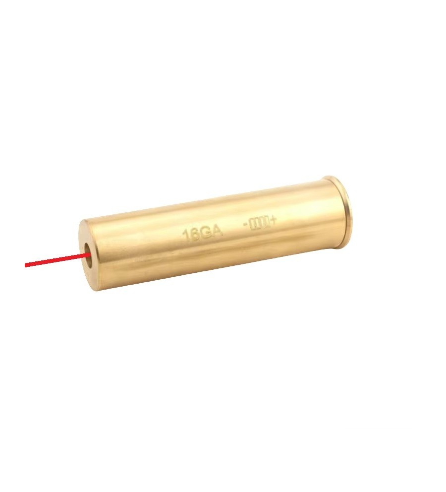 Cartouche Laser Rouge de Réglage pour Fusil Calibre 16 GA - Pratique e