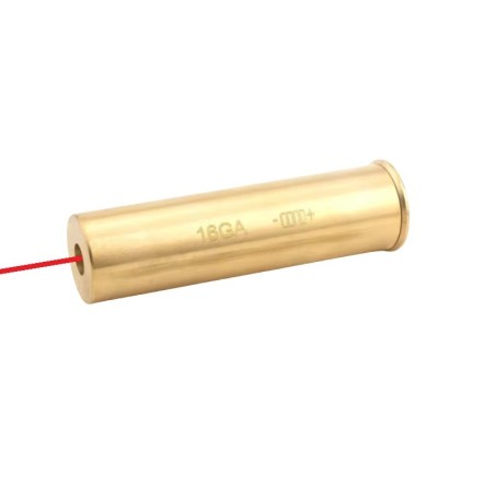 Cartouche Laser Rouge de Réglage pour Fusil Calibre 16 GA - Pratique e