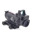 Viseur Point Rouge ACOG 4x32 avec Micro Red Dot RMR Amovible et Platin