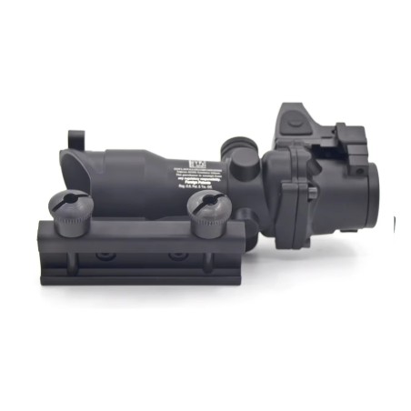 Viseur Point Rouge ACOG 4x32 avec Micro Red Dot RMR Amovible et Platin