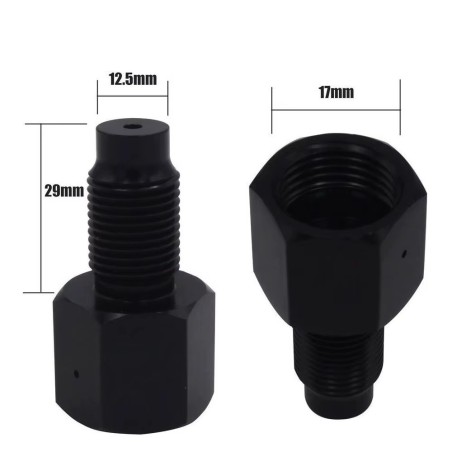 Adaptateur CO2 88 vers systeme HPA / bouteille paintball (G1/2-14)