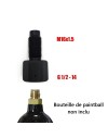 Adaptateur CO2 88 vers systeme HPA / bouteille paintball (G1/2-14)