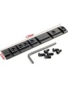 Embase Rail Weaver et 11 mm pour Carabine Ruger 10/22 – Aluminium, Dou