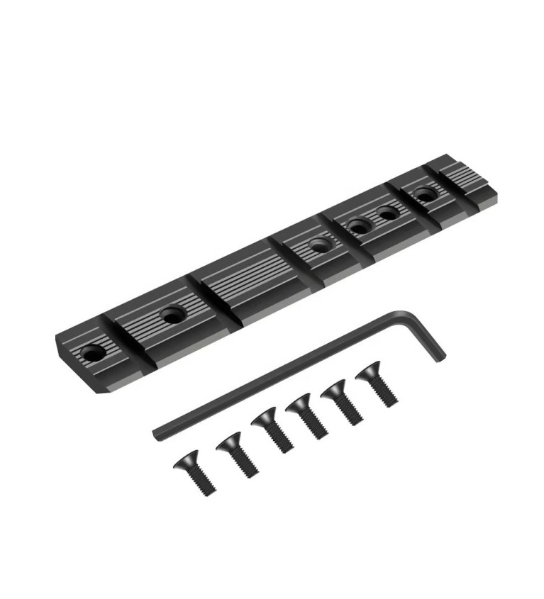 Embase Rail Weaver et 11 mm pour Carabine Ruger 10/22 – Aluminium, Dou