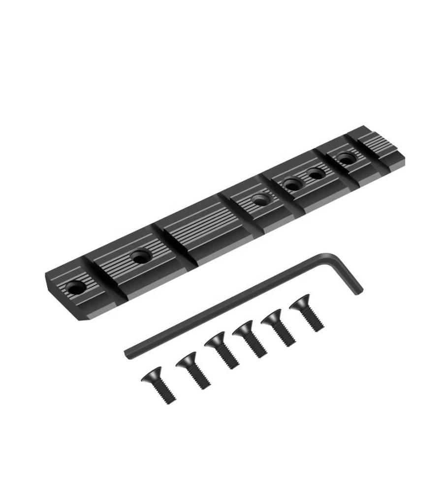 Embase Rail Weaver et 11 mm pour Carabine Ruger 10/22 – Aluminium, Dou