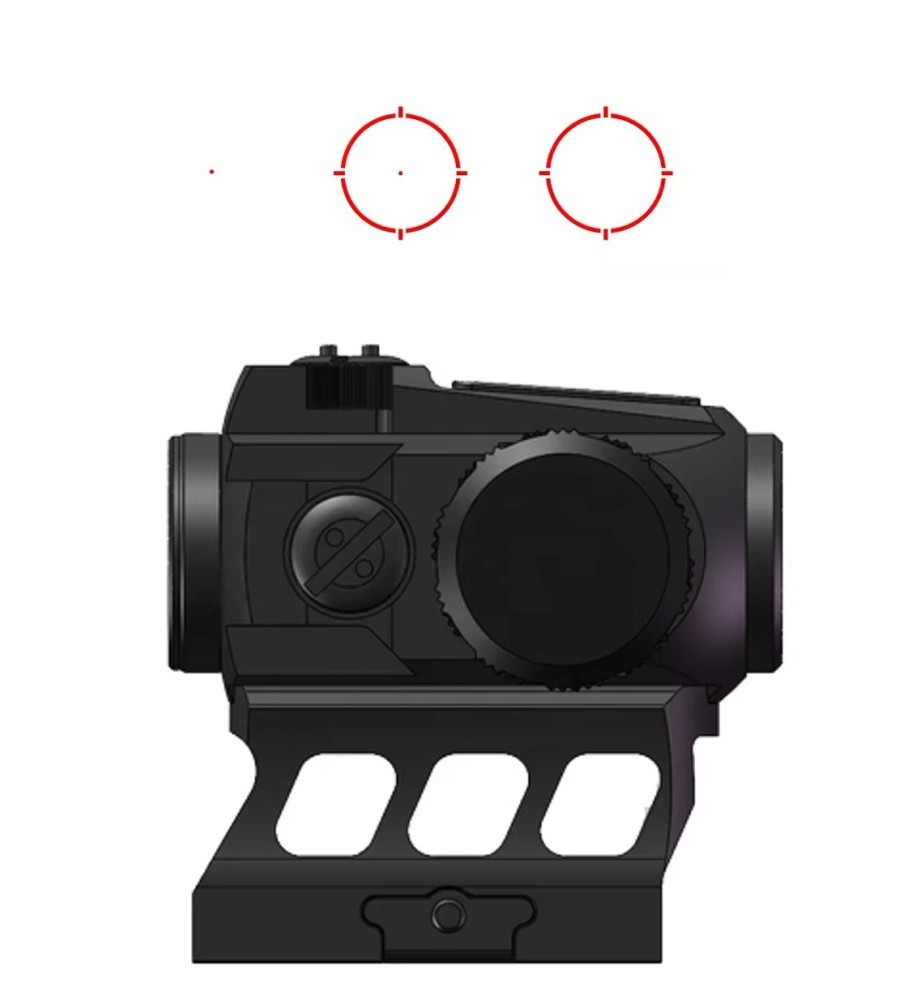Red Dot T10 PRO 2MOA – Viseur Multi-Réticules, Auto-On, Calibres .308/