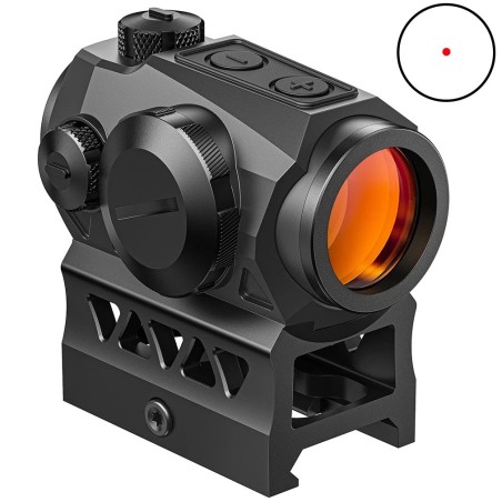 Red Dot MRS 2MOA pour tous calibres avec élévateur tunnel pour rail picatinny