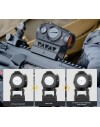 Red Dot MRS 2MOA pour tous calibres avec élévateur tunnel pour rail picatinny