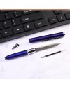 Stylo ouvre lettre lame cachés en acier inoxydable Coloris aux choix