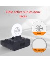 Cible Électronique Basculante pour Entraînement Laser – Réinitialisati