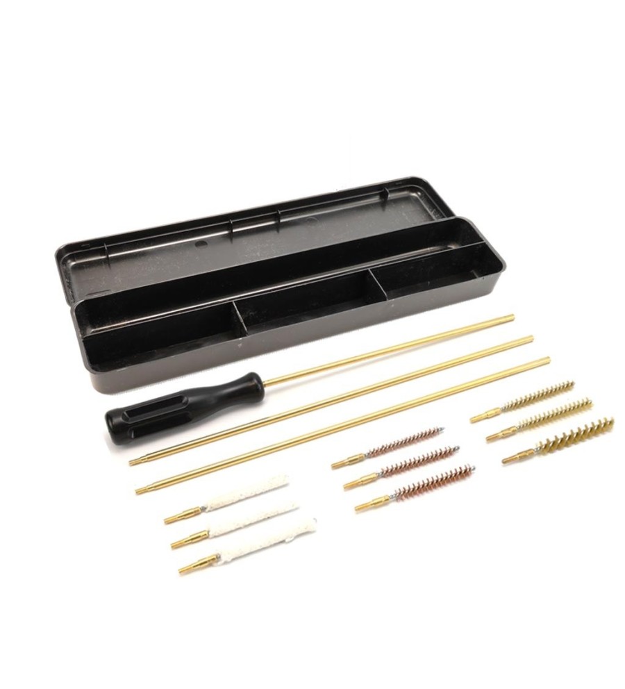 kit de nettoyage pour armes à plombs calibre 4.5, 5.5 et 6.35 mm (.177/.22/.25)