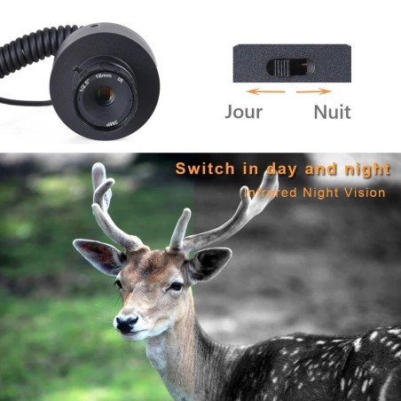 Système de vision nocturne pour lunette de tir