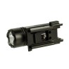 Lampe tactique strobo / zoom pour rail picatiny avec pile rechargeable