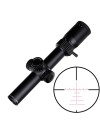 Lunette 1,75-10x24 LR WA SFP tube de 30 mm et colliers aux choix