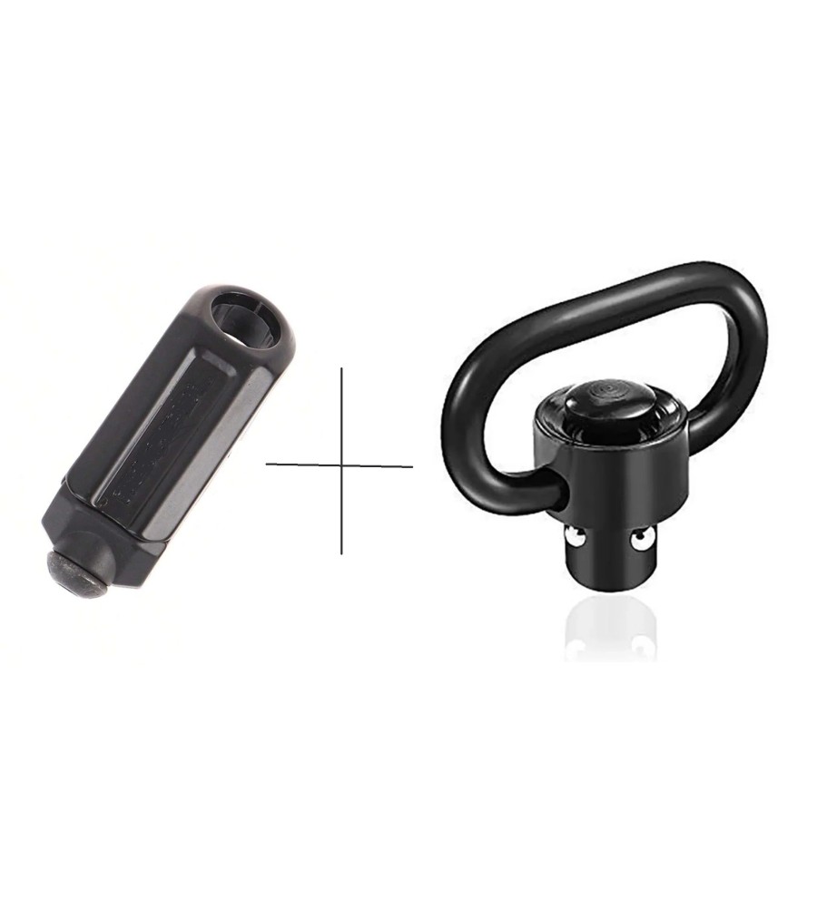 Support Déporté Pour Lampe Tactique (InTheTarget) Avec Fixation Rapide Picatinny