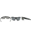 Lunette de protection avec 4 verres interchangeables dont un polarisé
