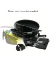 Lunette de protection avec 4 verres interchangeables dont un polarisé