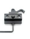 Adaptateur Grenadière pour bipied avec attache rapide sur rail Picatinny/weaver