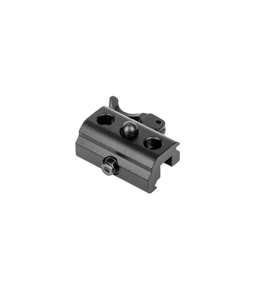 Adaptateur Grenadière pour bipied avec attache rapide sur rail Picatinny/weaver