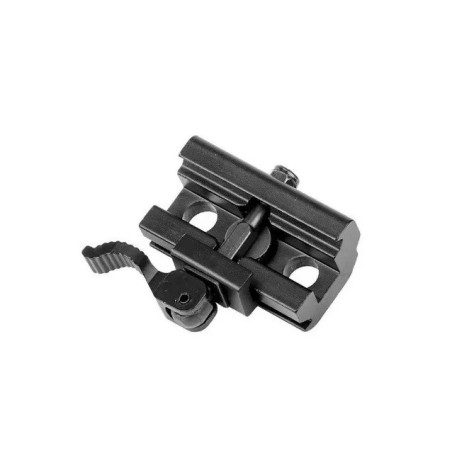 Adaptateur Grenadière pour bipied avec attache rapide sur rail Picatinny/weaver