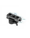 Adaptateur Grenadière pour bipied avec attache rapide sur rail Picatinny/weaver