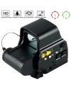 Pack Red Dot holographique et magnifier zoom X3 pour rail picatinny (
