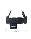 Pack Red Dot holographique et magnifier zoom X3 pour rail picatinny (