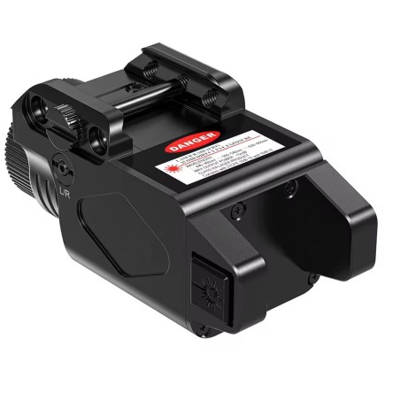 Lampe Laser Rouge sur batterie rechargeable 1000 Lumens Strobo